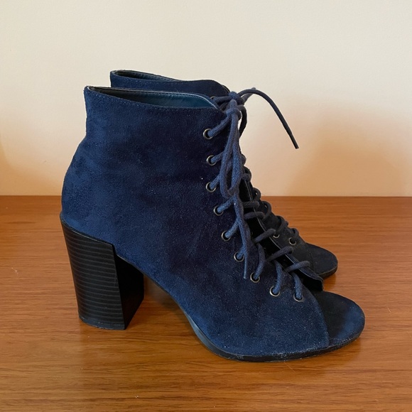 Charlotte Russe lace up booties - Picture 2 of 4